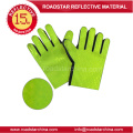 Tráfico microprisma reflectante pvc guantes